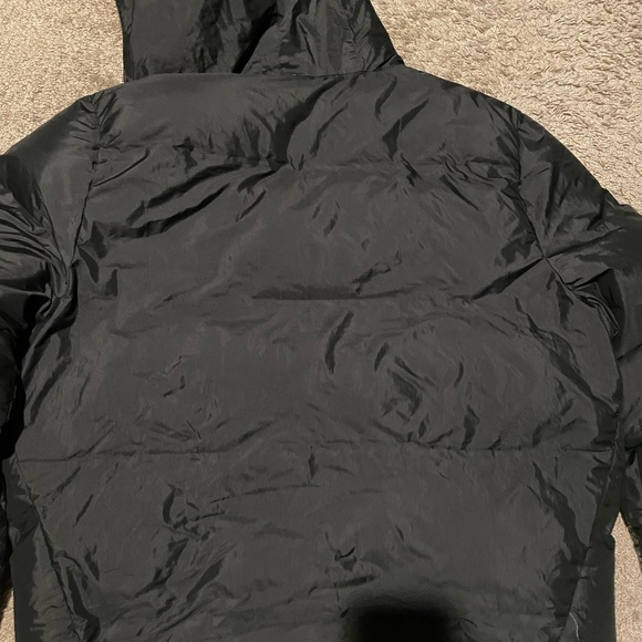 Champion® men's puffer jacket w/hoodie - Picture 4 of 6